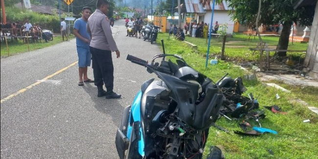 Kecelakaan Maut 2 Motor di Bone Bolango, 1 Orang Tewas-3 Terluka